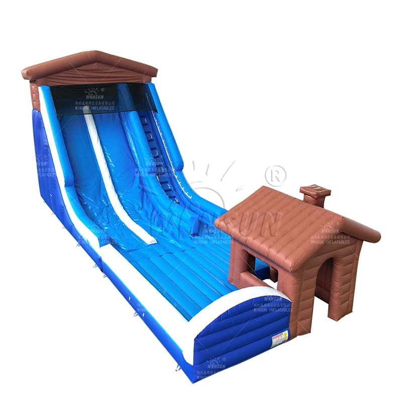 Custom Giant Inflatable Snow Tubing Slide